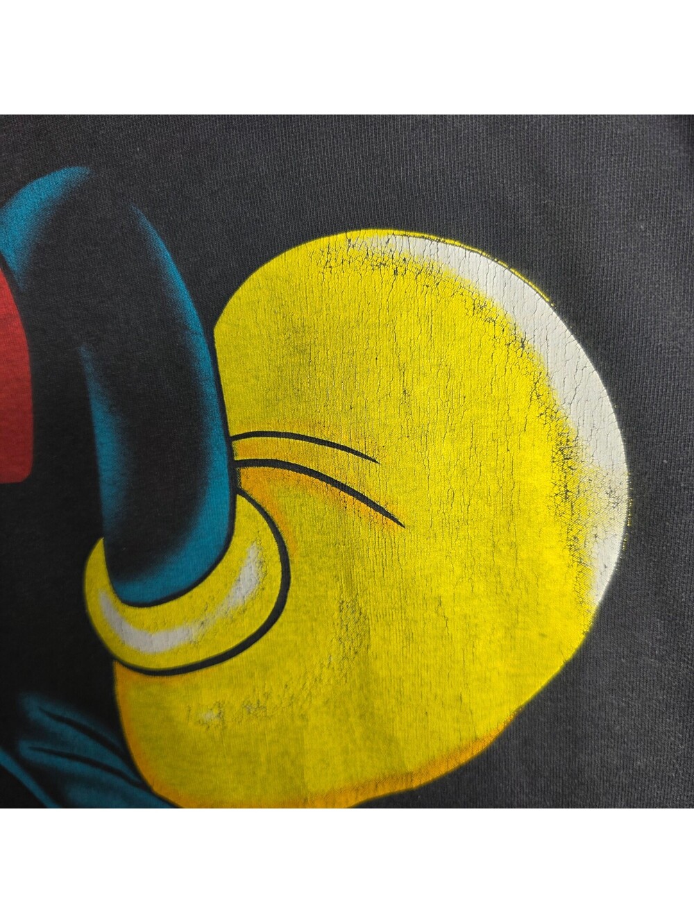 VTG 90s Mickey Mouse Full Body Tee Disney Parks Grail USA Made OSFA XL - Picture 9 of 9